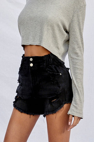 Insane Gene Bowie High Waist Shorts