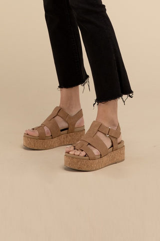 Amenda Platform Sandal Wedge