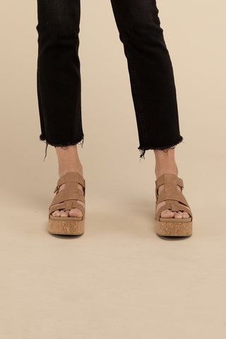 Amenda Platform Sandal Wedge