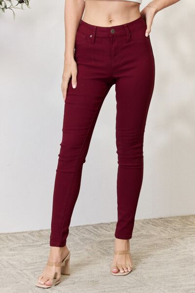 YMI Jeans Hyperstretch Mid-Rise Skinny Jeans